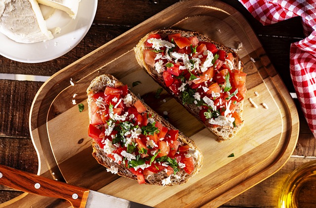 As Deliciosas Bruschettas de Pão Caseiro